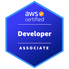 AWS Certified Developer Associate Badge
